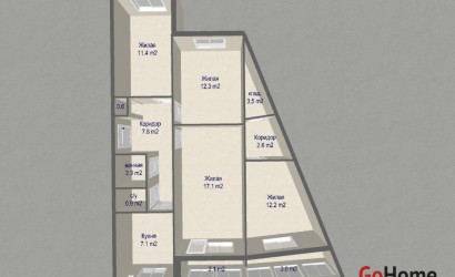 Купить 4-комнатную квартиру, Минск, Рафиева ул., 113(Московский район). Фото 33