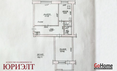 Купить 2-комнатную квартиру, Витебск, Мира, 26. Фото 19