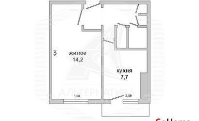Купить 1-комнатную квартиру, Брест, Лт. рябцева, ул. Лейтенанта Рябцева. Фото 11