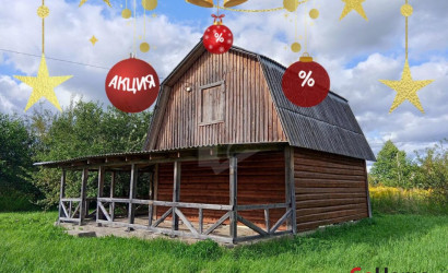 Купить дом в деревне, Яловица, 6.4 соток. Фото 1