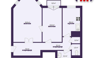 Купить 2-комнатную квартиру, Минск, Ульяновская ул., 39 (Октябрьский район). Фото 15