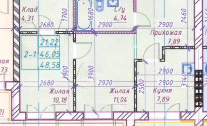 Купить 2-комнатную квартиру, Барановичи, улица Тельмана, 152. Фото 2
