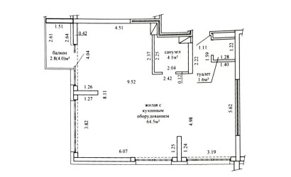 Купить 3-комнатную квартиру, Минск, Братская ул., 15 (Октябрьский район). Фото 1