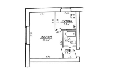 Купить 1-комнатную квартиру, Гродно, Зана, 12. Фото 12