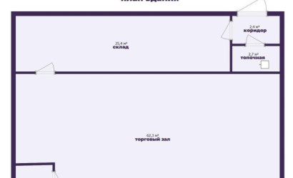 Продажа торгового помещения, Бузуны, Лейтенанта Воробьева ул., 28/А,  95 кв.м.. Фото 12