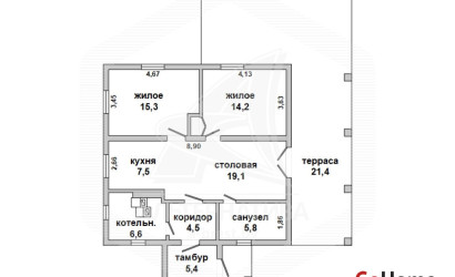 Купить дом, Зеленец, Чернавчицкий с/с, 13.06 соток. Фото 1