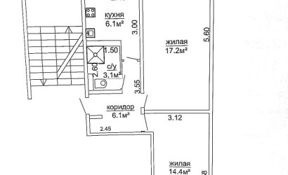Купить 2-комнатную квартиру, Гродно, Пролетарская, 71. Фото 9