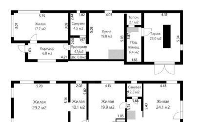 Купить 5-комнатную квартиру, Подгай, Центральная ул.. Фото 8