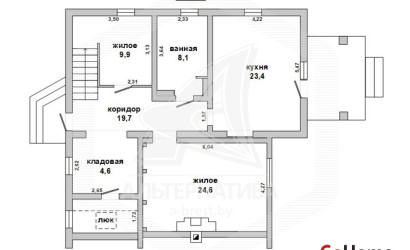  3-этаж.(146.3 м2), Брест(Киевка)