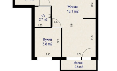Купить 1-комнатную квартиру, Минск, пер. Рабочий, д. 1 (Ленинский район). Фото 18