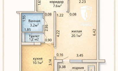 Купить 1-комнатную квартиру, Минск, Германовская, 15(Октябрьский район). Фото 28