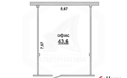 Продажа торгового помещения, Брест, Центр,  43.6 кв.м.. Фото 2