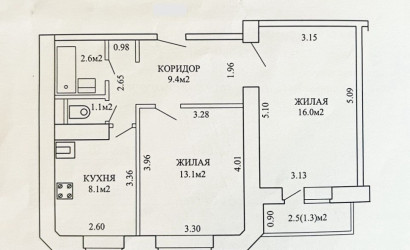 Купить 2-комнатную квартиру, Минск, ул. Маяковского, д. 154 (Ленинский район). Фото 2