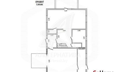 Купить дом, Головчицы, Дмитровичский с/с, 25 соток. Фото 3