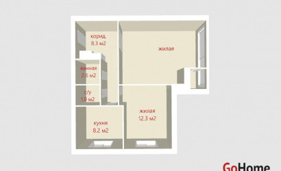 Купить 2-комнатную квартиру, Минск, Звязда газеты просп., 5 (Московский район). Фото 24