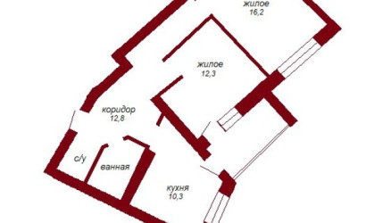 Купить 2-комнатную квартиру, Брест, ул. Гоголя, д. . Фото 14