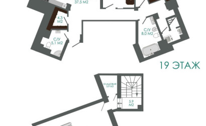 Купить 3-комнатную квартиру, Минск, Победителей просп., 27 (Центральный район). Фото 5