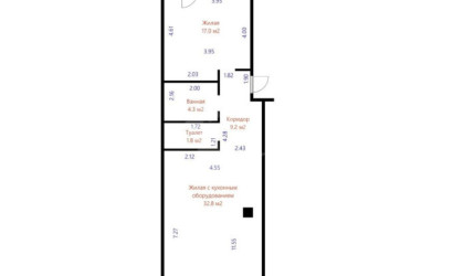 Купить 2-комнатную квартиру, Минск, Можайского 3-й пер., 11 (Советский район). Фото 15