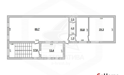 Аренда офиса, Брест, Центр,  167.8 кв.м.. Фото 4