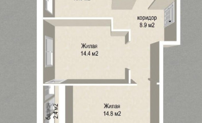 Купить 2-комнатную квартиру, Минск, Налибокская ул., 34 (Фрунзенский район). Фото 27