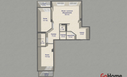 Купить 3-комнатную квартиру, Минск, просп. Дзержинского, д. 19 (Московский район). Фото 20