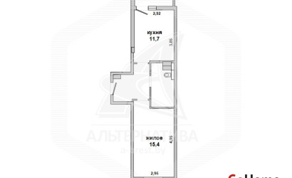 Купить 1-комнатную квартиру, Брест, Восток, ул. Московская. Фото 11