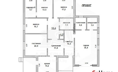 Купить дом, Брест, Бернады, 11.92 соток. Фото 1