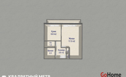 Купить 1-комнатную квартиру, Минск, ул. Богдановича Максима, д. 70 (Советский район). Фото 19