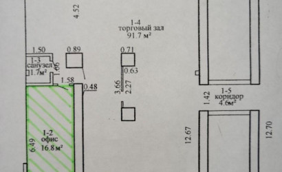 Аренда торгового помещения, Витебск, Кирова ул., 6,  19 кв.м.. Фото 3
