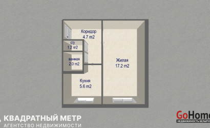 Купить 1-комнатную квартиру, Минск, ул. Матусевича, д. 17 (Фрунзенский район). Фото 18