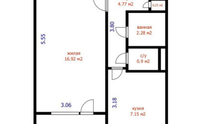Купить 1-комнатную квартиру, Минск, Нестерова ул., 70(Заводской район). Фото 1