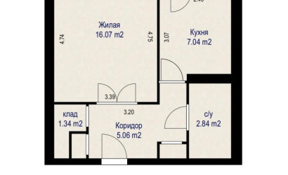 Купить 1-комнатную квартиру, Минск, Восточная ул., 64 (Советский район). Фото 22