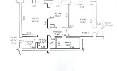 Купить 2-комнатную квартиру, Могилев, Дзержинского, 17. Фото 6