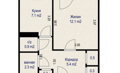 Купить 1-комнатную квартиру, Минск, ул. Байкальская, д. 66/1 (Заводской район). Фото 19