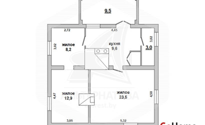 Купить дом в деревне, Старое Роматово, Великоритский с/с, 25 соток. Фото 21