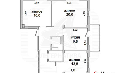 Купить 3-комнатную квартиру, Брест, Вулька, ул. Морозова. Фото 13