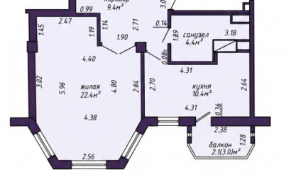 Купить 1-комнатную квартиру, Минск, Турова ул., 3 (Ленинский район). Фото 18