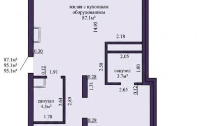 Купить 3-комнатную квартиру, Минск, Виталия Цвирко ул., 65 (Советский район). Фото 32