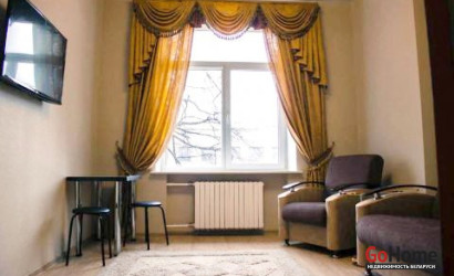 Снять 1-комнатную квартиру на сутки, Минск, ул. Карла Маркса, д. 33 (Центральный район). Фото 1