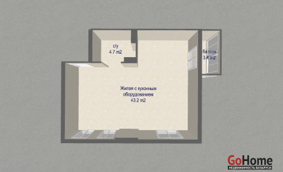 Купить 2-комнатную квартиру, Минск, просп. Дзержинского, д. 30 (Московский район). Фото 11