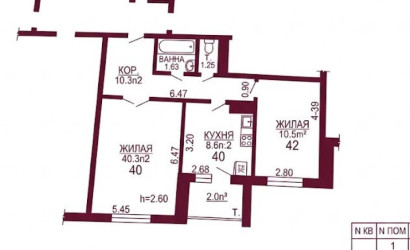 Купить 2-комнатную квартиру, Гродно, Лиможа, 4. Фото 13