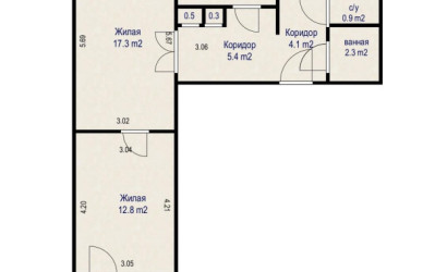 Купить 3-комнатную квартиру, Минск, Асаналиева ул., 32 (Октябрьский район). Фото 27