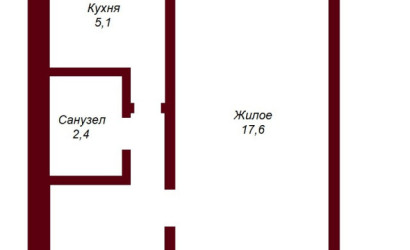 Купить 1-комнатную квартиру, Брест, ул. Молодогвардейская, д. . Фото 6