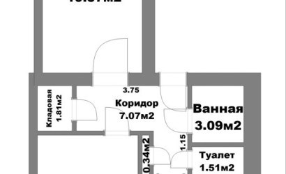 Купить 2-комнатную квартиру, Мачулищи, Гвардейская ул., 9. Фото 18