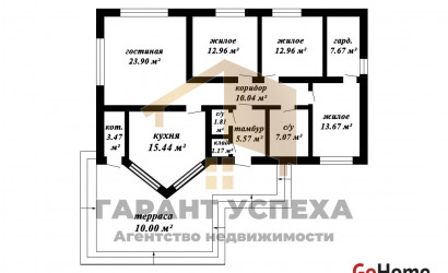 Купить дом, Ковердяки, Мотыкальский с/с, 12 соток. Фото 19