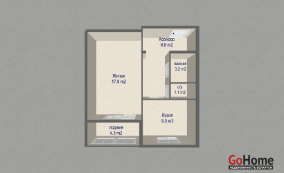 Купить 1-комнатную квартиру, Минск, ул. Неманская, д. 37 (Фрунзенский район). Фото 20