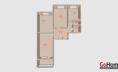 Купить 3-комнатную квартиру, Минск, Чайлытко ул., 13(Фрунзенский район). Фото 21