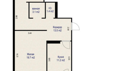 Купить 2-комнатную квартиру, Прилуки, Васильковая ул., 2. Фото 22