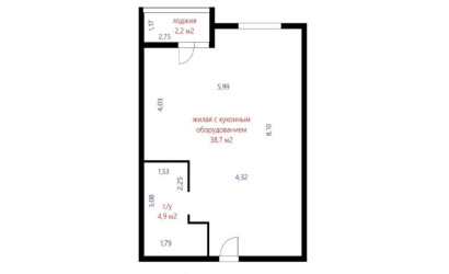 Купить 1-комнатную квартиру, Минск, Купревича ул., 16 (Первомайский район). Фото 41