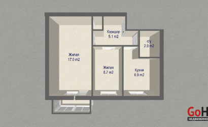 Купить 2-комнатную квартиру, Минск, Ольшевского ул., 23(Фрунзенский район). Фото 2